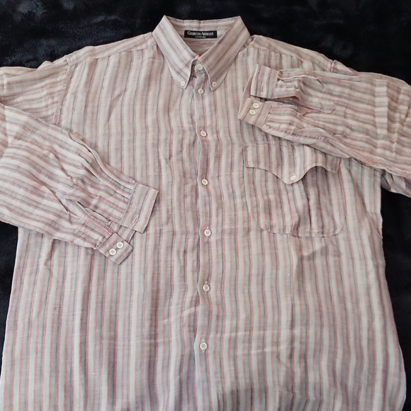 Giorgio Armani Couture His First Label & Rarely Seen Linen Mens L - Picture 3 of 10